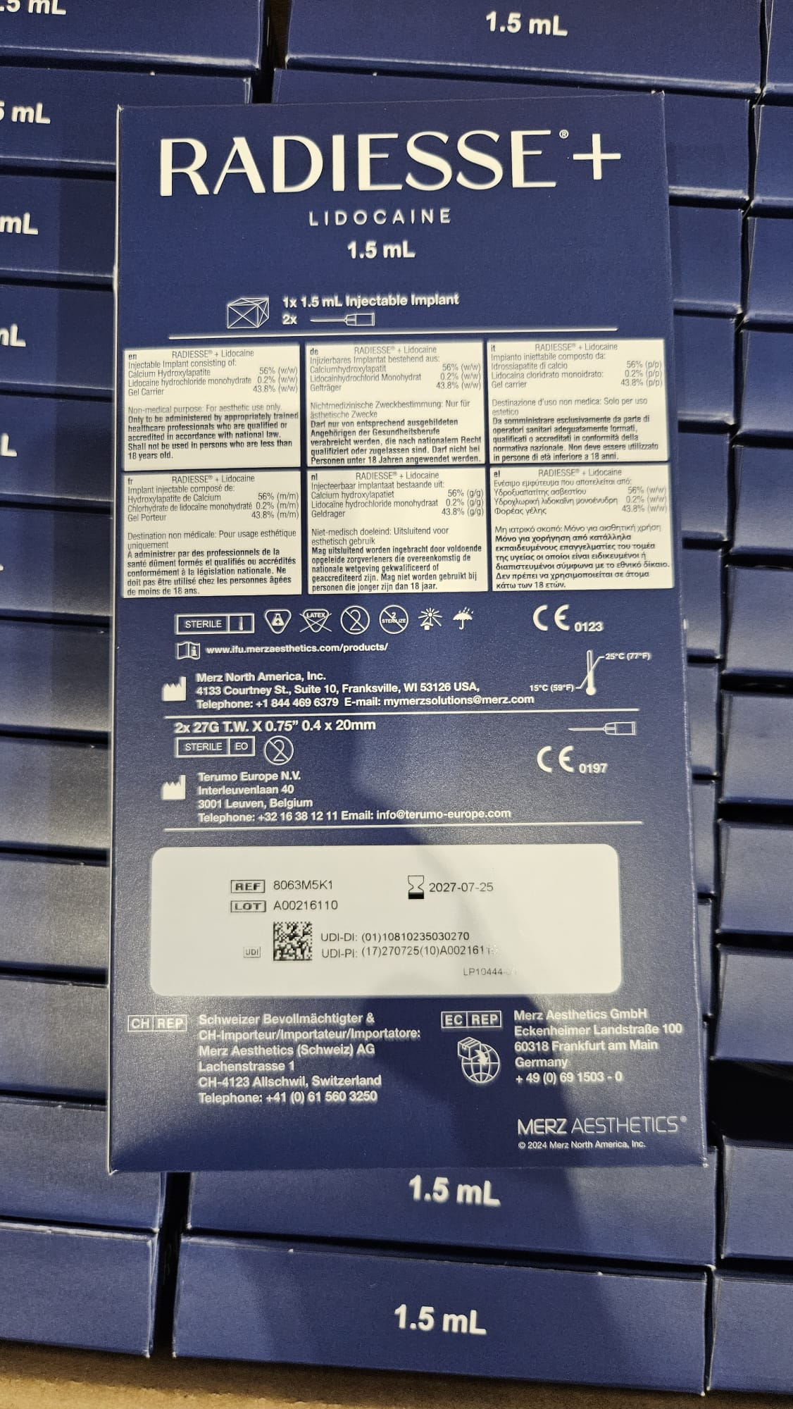 RadiesseĀ® Lidocaine (+) 1.5ml in Canada Aesthetics Depot RadiesseĀ® Lidocaine (+) 1.5ml in Canada - Image 4