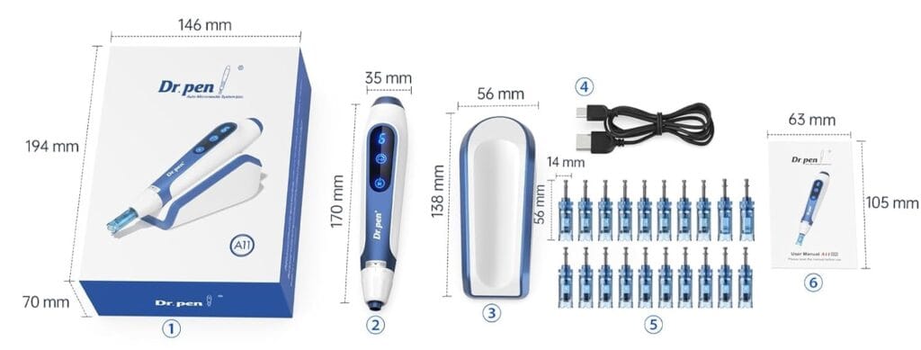 Dr. Pen® A11 Professional Series Microneedling Pen Aesthetics Depot 5 Aesthetics Depot