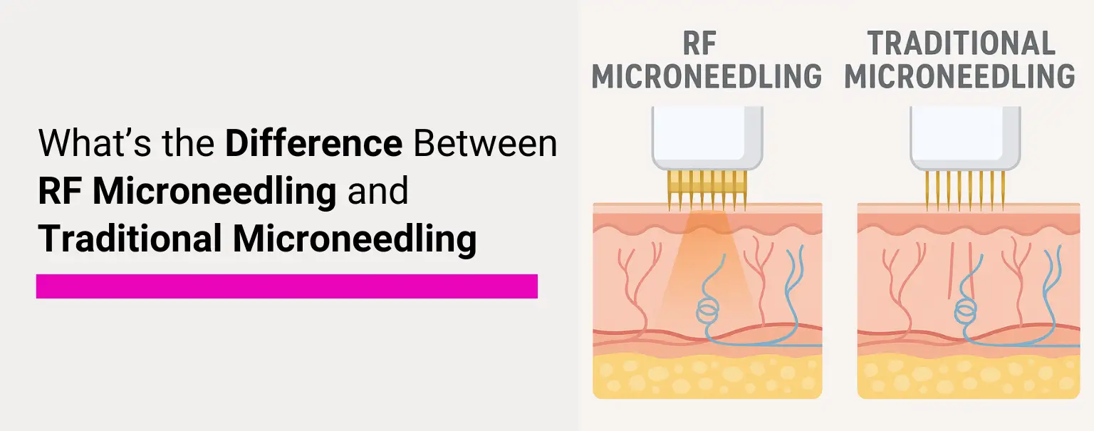 Home Aesthetics Depot RF Microneedling vs. Traditional Microneedling