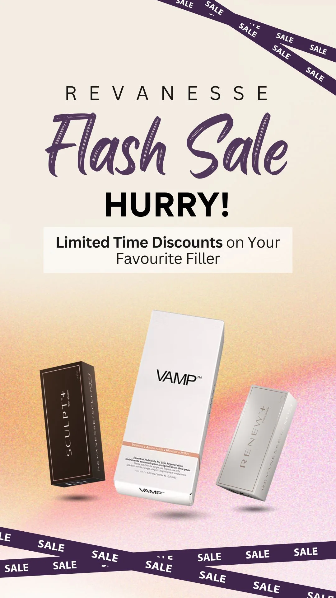 Aesthetic depot banners Mobile view Aesthetics Depot