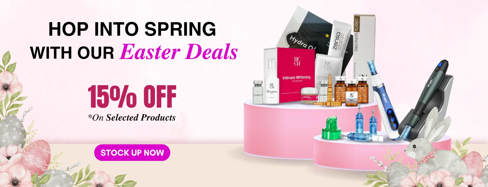 Aesthetics Depot EASTER Offer Banner AW March 2026 Aesthetics Depot