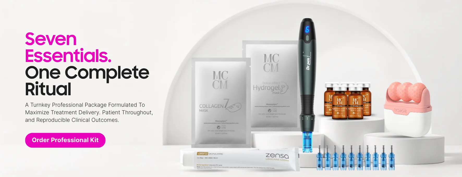 Microneedling Banner Aesthetics Depot