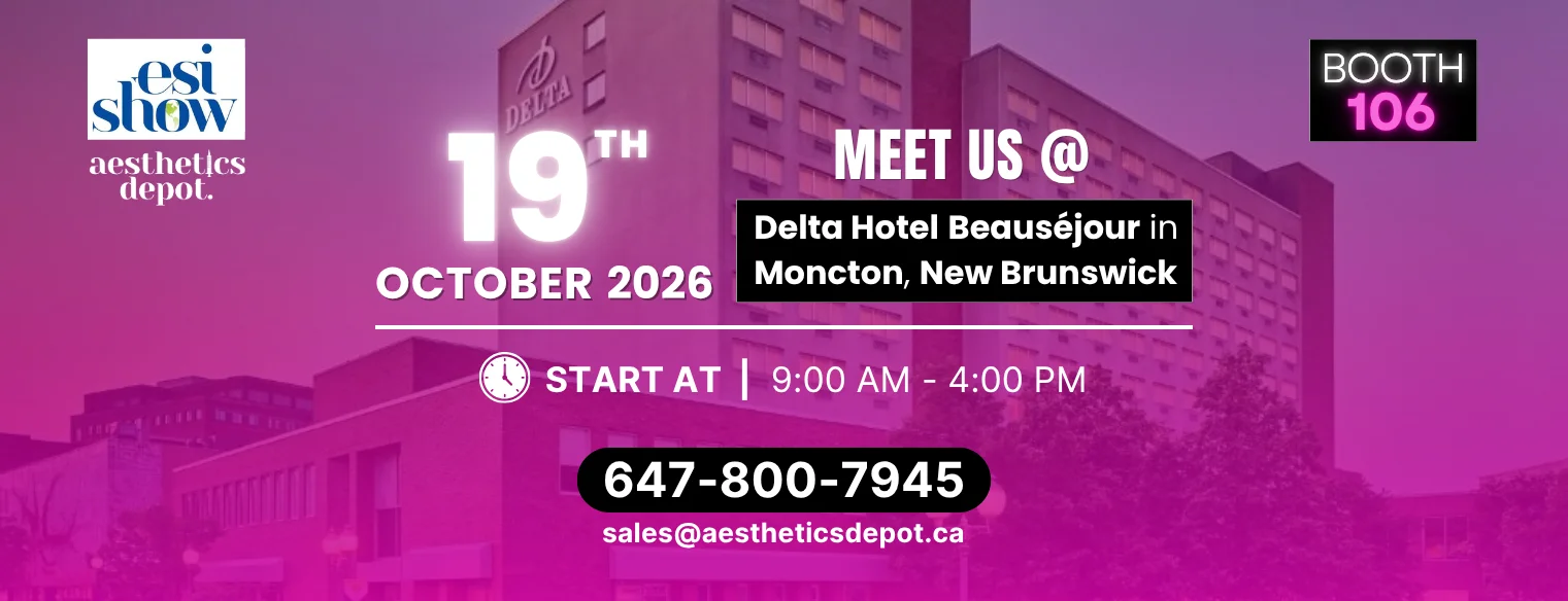 ESI SHOW 19 OCT 2026 Aesthetics Depot AW Web Banner Aesthetics Depot